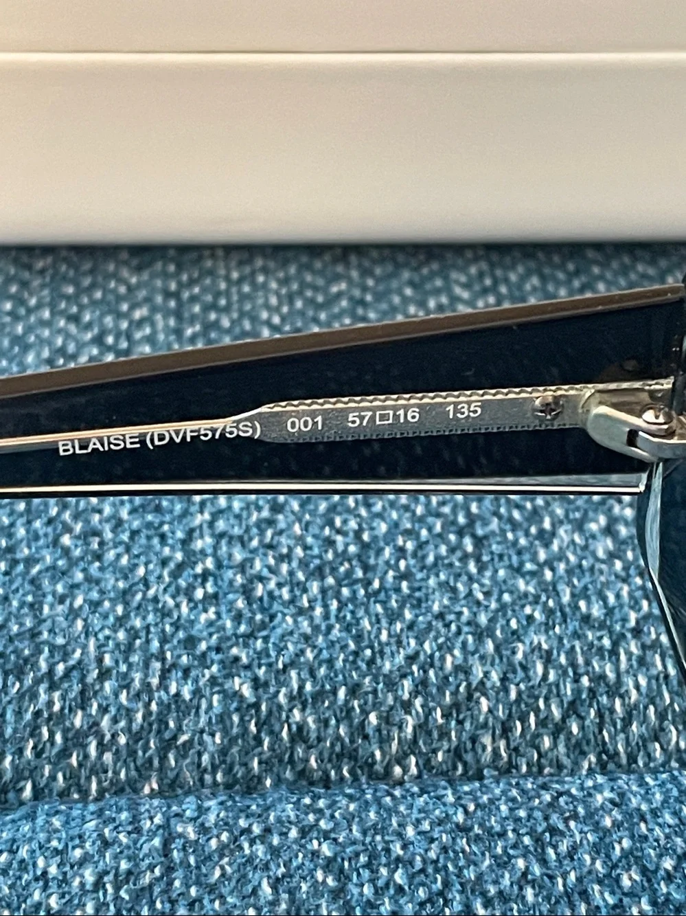 Diane von Furstenberg Blaise oversized sunglasses 70s